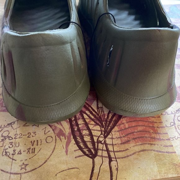 OT Revolution Mens Green Tie Dye Garden or Swim Sandals Men M 10-11 - Picture 7 of 10